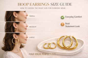 Hoop Earrings Size Guide: How to Choose the Right Size for Everyday Wear
