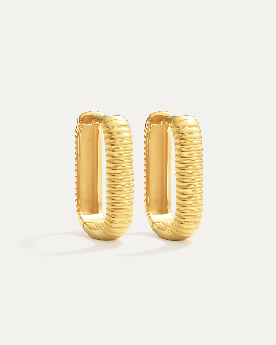 Chunky Square Hoops