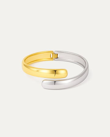 Dual Color Patchwork Bracelet