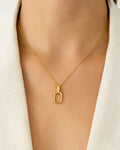 Geometry Pendant Necklace Jadejuri