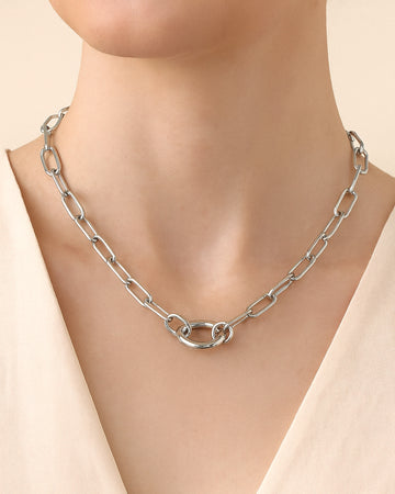 Round Link Chain Necklace