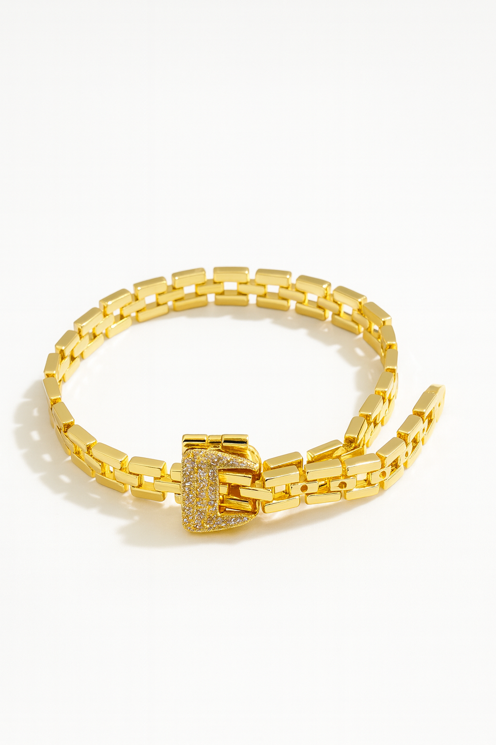 Regal Link Buckle Bracelet