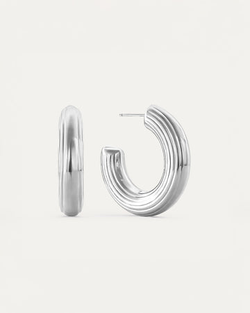 Ribbed Hoops