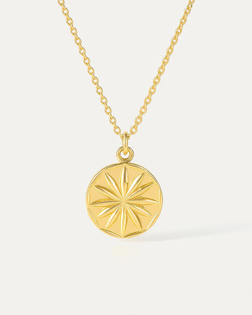 Star Coin Pendant Necklace