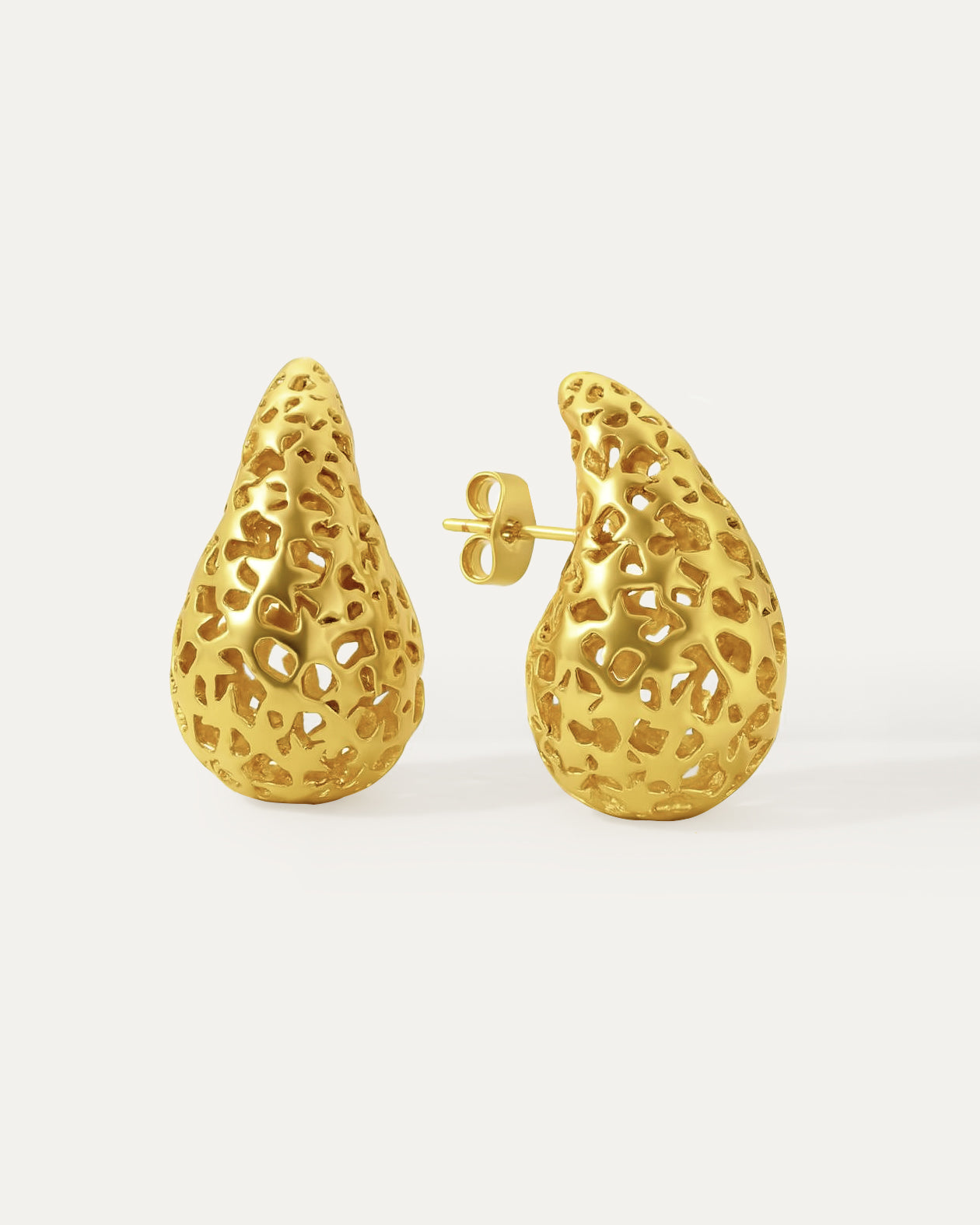 Stellar Teardrops Studs