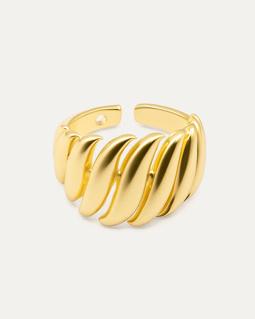 Twist Crest Ring