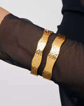 Wavy Luxe Open Cuff Jadejuri