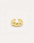 Chunky Twist Ring Jadejuri