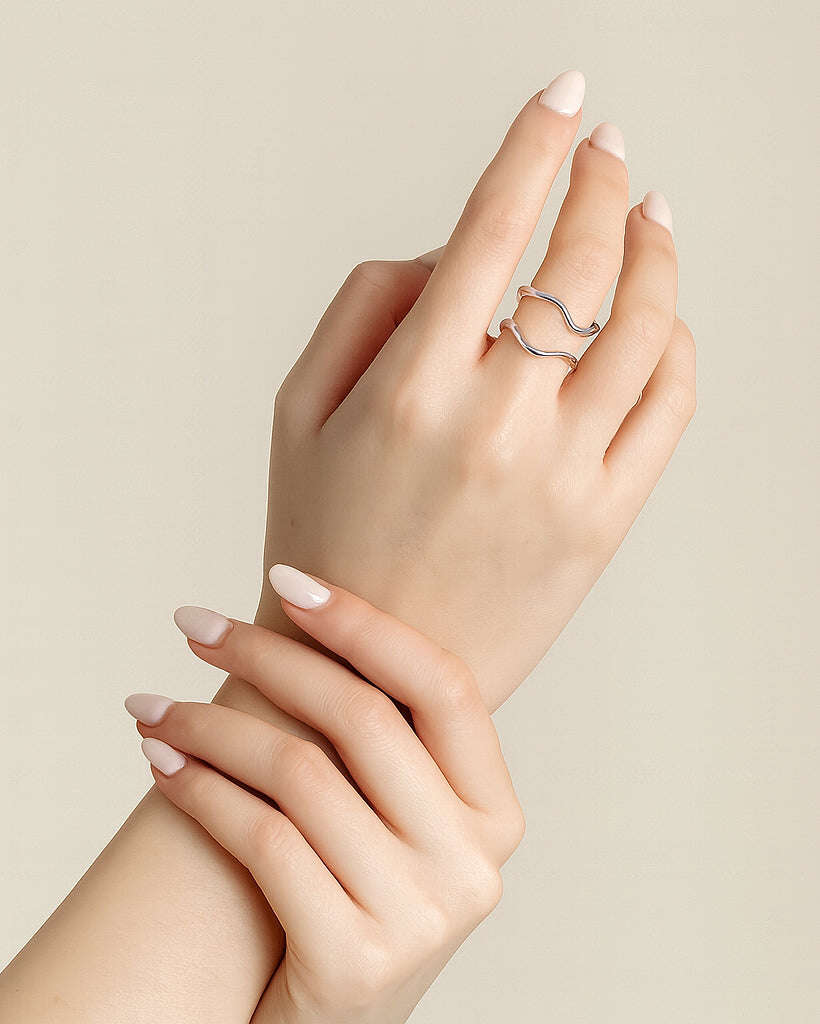 Duo Twist Ring Jadejuri