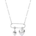 Love Chain Pendant Necklace Jadejuri