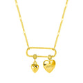 Love Chain Pendant Necklace Jadejuri