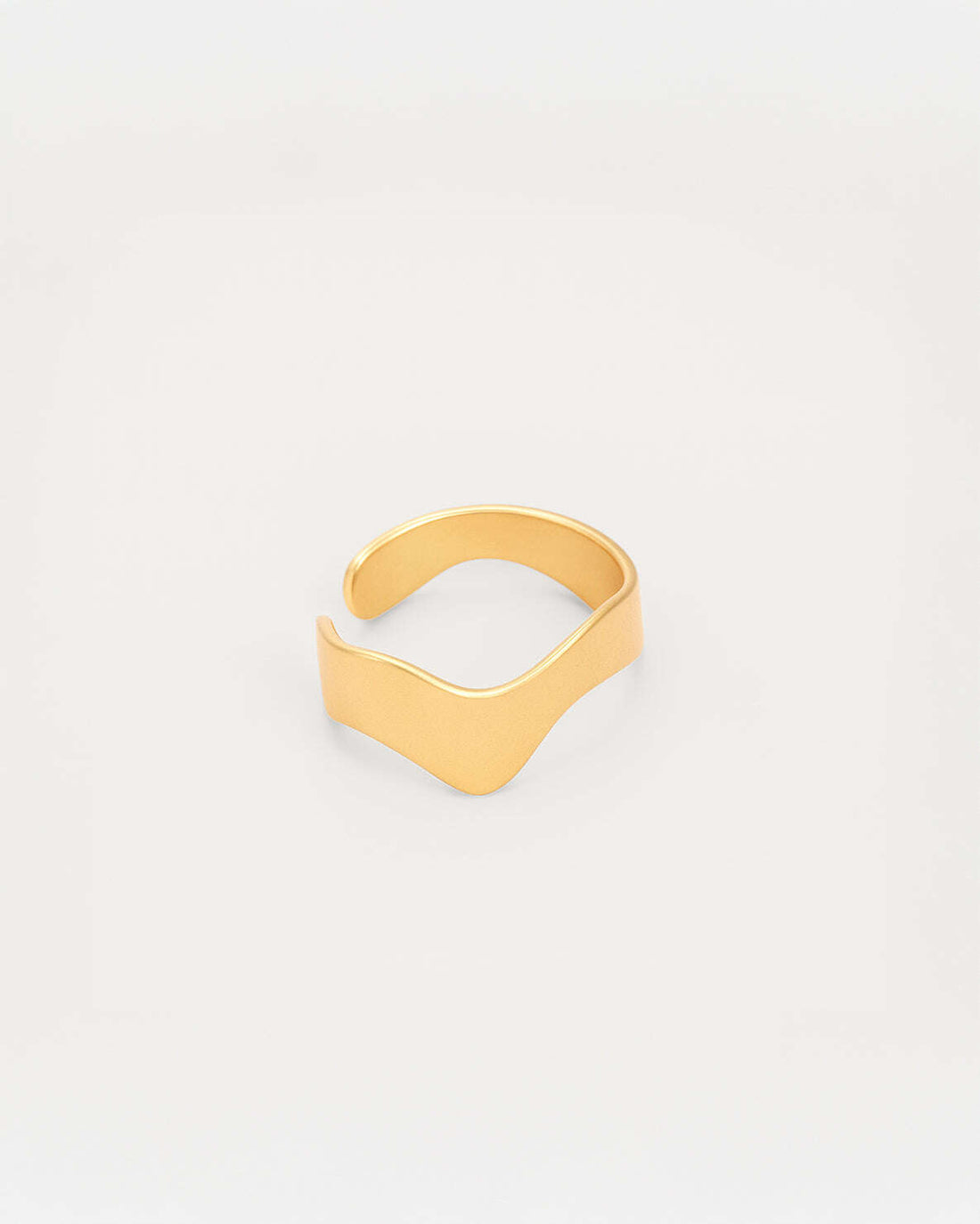 Minimalist Wave Ring Jadejuri