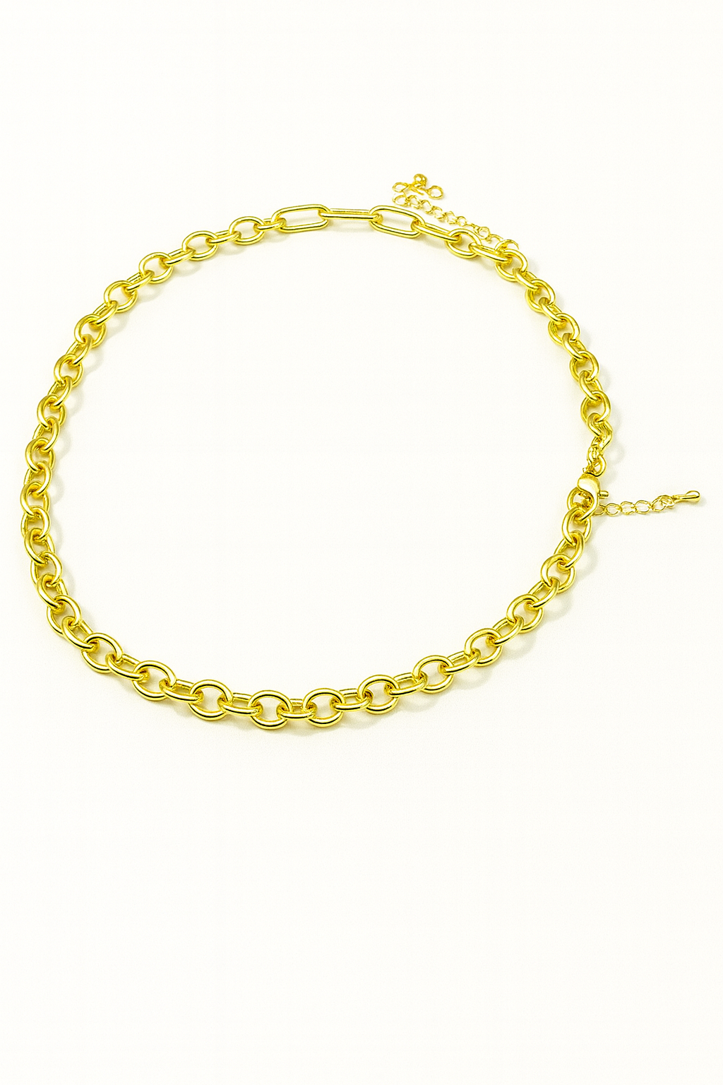 Classic Bold Round Chain Necklace